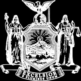 Government Seal reading Excelsior E Pluribus Unum